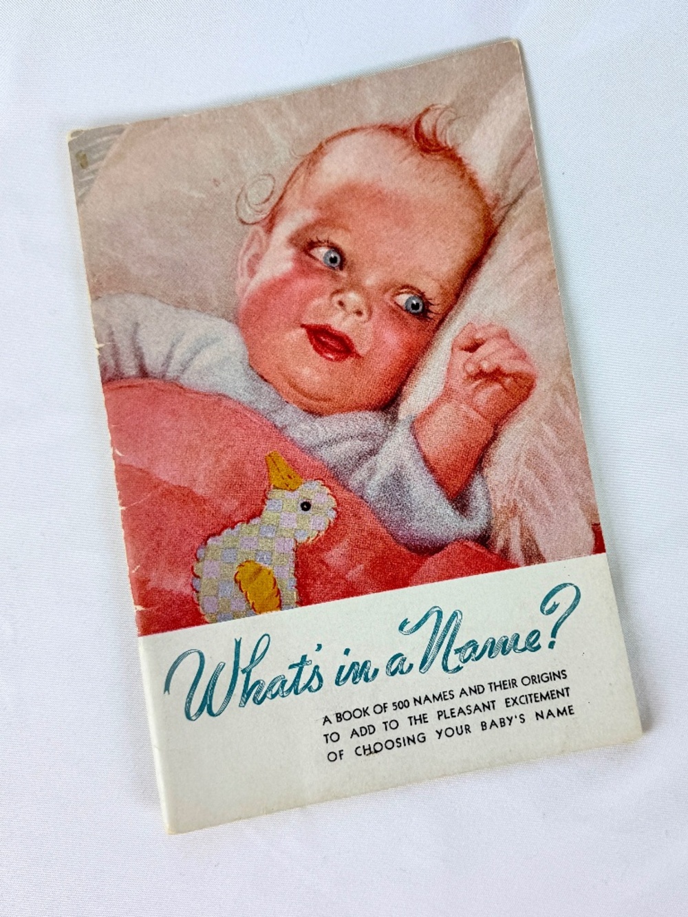 1940s Haywood Wakefield Ads Baby Boomer Name Ideas Booklet Whats in a Name